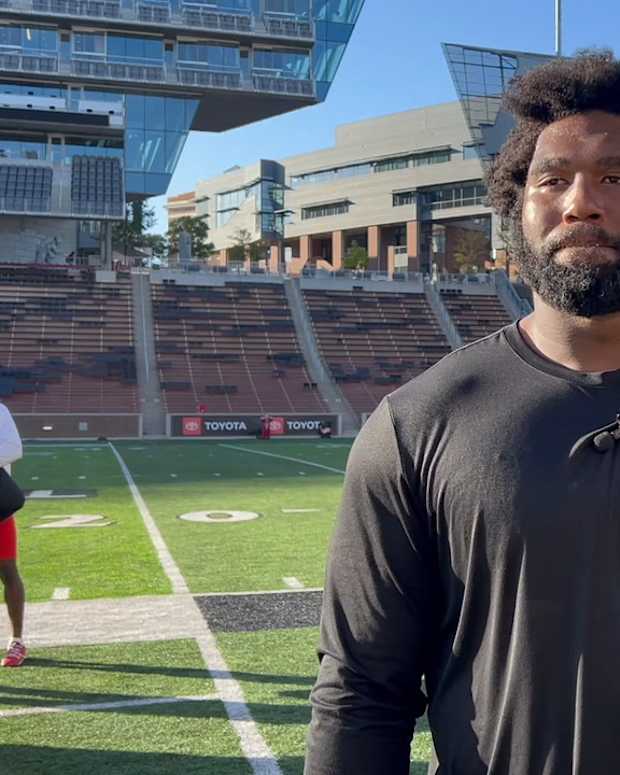 UC DE Jowon Briggs on His Position Change, Bye Week Tweaks, Explosive Plays, And More